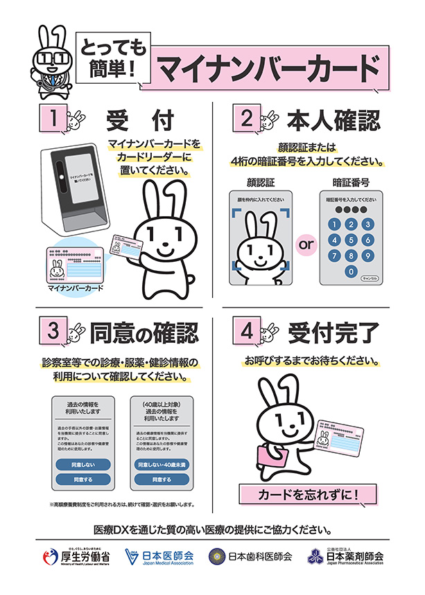 とっても簡単！マイナンバーカード